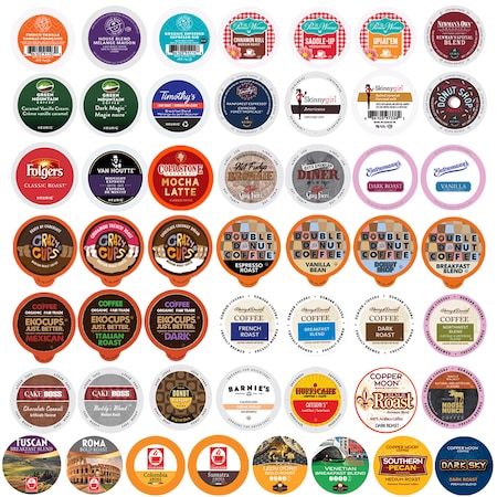 Perfect Sampler Perfect Samplers Premium Coffee Variety Pack -50 Ct WM-PS-Prem-Coffee-50